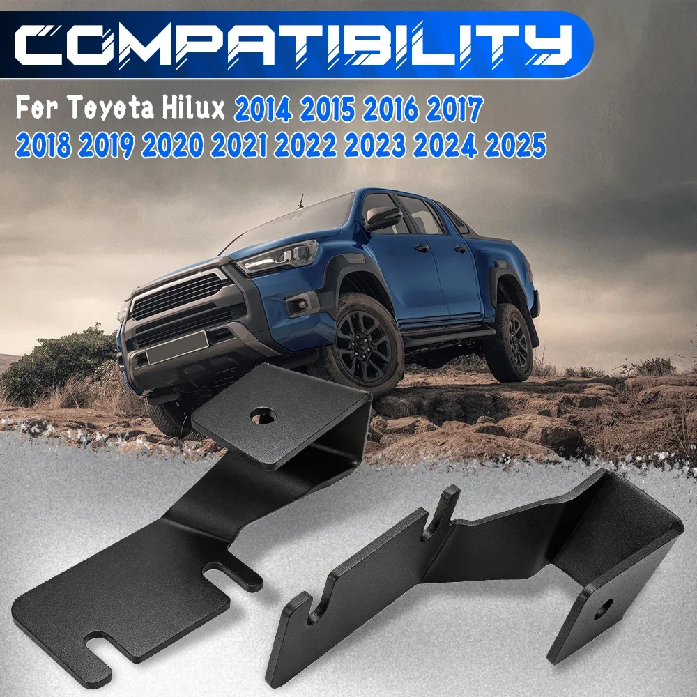 Hood Ditch LED Light Brackets for 2014-2026 Toyota Hilux ,Offroad Hood Hinge Light Mount Brackets kit for Pod Work Lights.
Hood Ditch LED Light Brackets for 2014-2026 Toyota Hilux ,Offroad Hood Hinge Light Mount Brackets kit for Pod Work Lights.