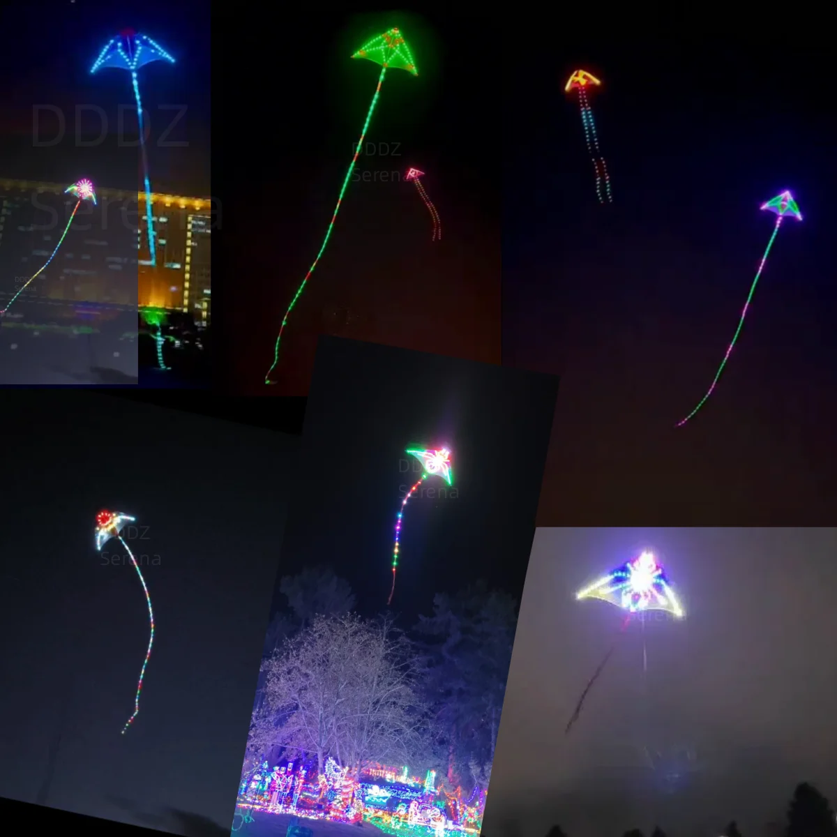 BIG Delta LED triangle kite spider everychanging diamond 544 umbrella ripstop fabric show kite tubing tail flat tail night fly
BIG Delta LED triangle kite spider everychanging diamond 544 umbrella ripstop fabric show kite tubing tail flat tail night fly