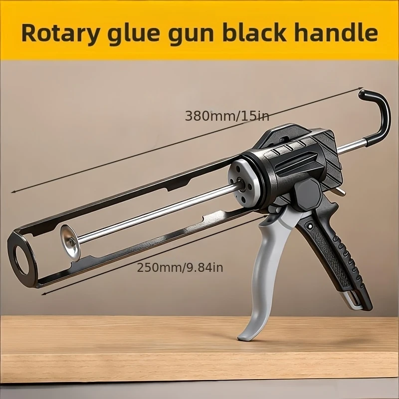 Heavy-Duty Rotating Multi-Function Manual Caulking Gun: Manual Tool for Applying Sealant To Doors and Windows
Heavy-Duty Rotating Multi-Function Manual Caulking Gun: Manual Tool for Applying Sealant To Doors and Windows