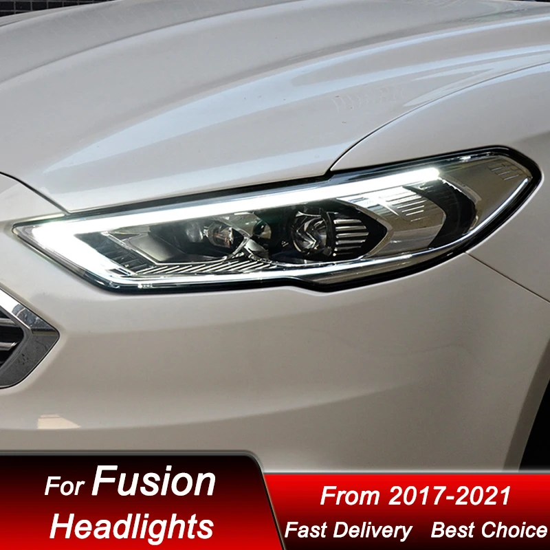 Hot Car Led Headlights For Ford Fusion Mondeo 17-21 high style full LED Auto Headlamp Assembly Projector Lens Accessories Kit
Hot Car Led Headlights For Ford Fusion Mondeo 17-21 high style full LED Auto Headlamp Assembly Projector Lens Accessories Kit