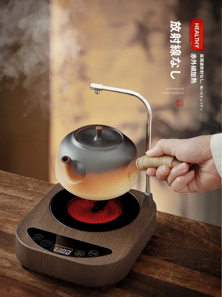 Automatic Ceramic Tea Pot Set with Side Handle for Boiling Water And Tea Quiet Tea Stove Small Size for Home Use
Automatic Ceramic Tea Pot Set with Side Handle for Boiling Water And Tea Quiet Tea Stove Small Size for Home Use