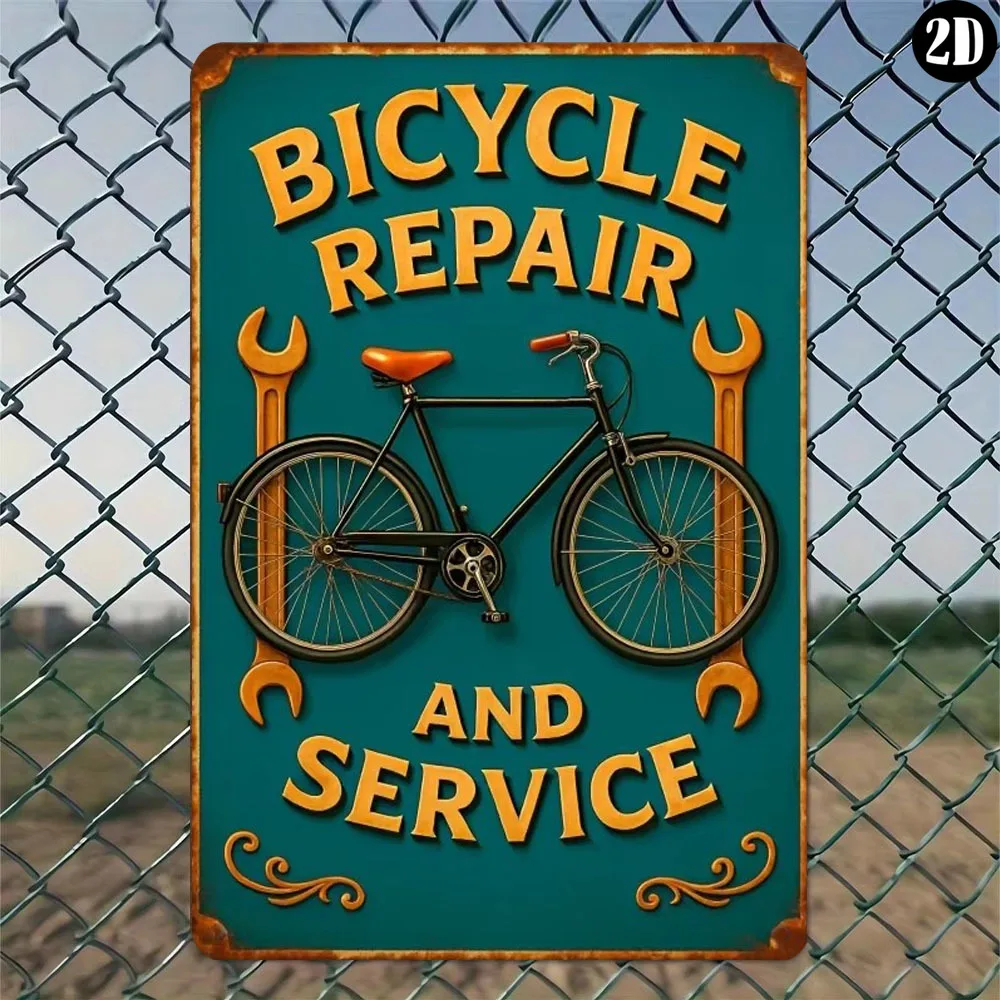 Металлический знак для ремонта и обслуживания велосипедов в деревенском зеленом стиле — оранжево-белые акценты для дома, гаража, бара, кафе
Металлический знак для ремонта и обслуживания велосипедов в деревенском зеленом стиле — оранжево-белые акценты для дома, гаража, бара, кафе