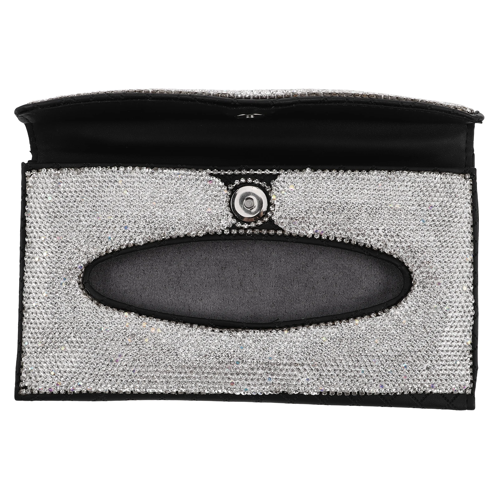 1PCS Car Tissue Box Rhinestone Crystal Decorative PU Back Seat ganizer Napkin Holder for Visor Sunglasses Storage
1PCS Car Tissue Box Rhinestone Crystal Decorative PU Back Seat ganizer Napkin Holder for Visor Sunglasses Storage