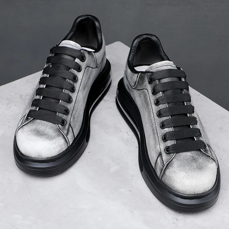 men's fashion original leather shoes lace-up flats sports shoe comfortable air cushion sneakers breathable platform footwear man
men's fashion original leather shoes lace-up flats sports shoe comfortable air cushion sneakers breathable platform footwear man