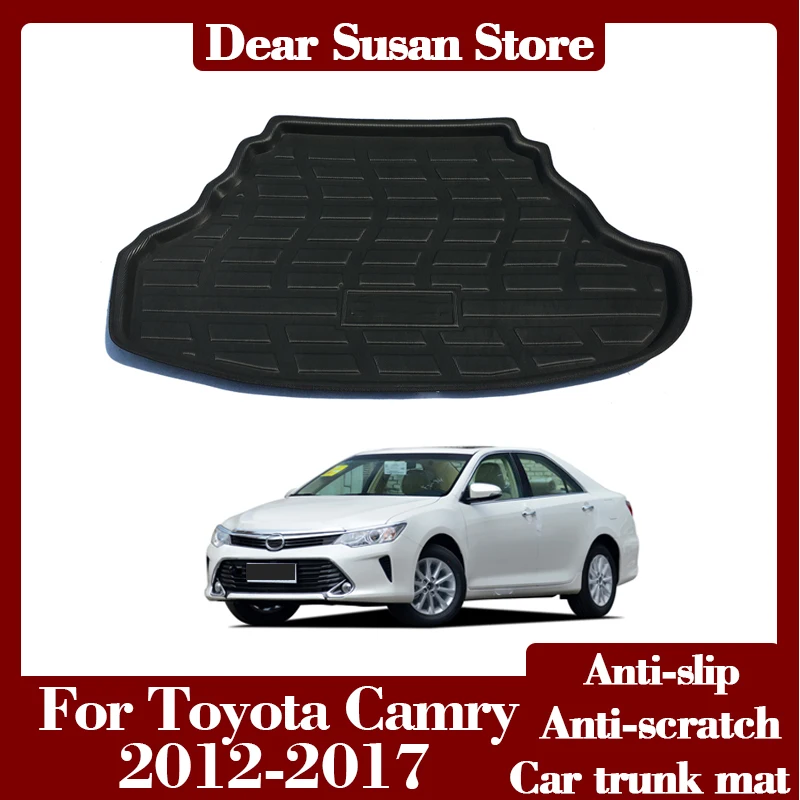Задний коврик в багажник автомобиля для Toyota Camry 50 Daihatsu Altis 2012 ~ 2017, противоизносный водонепроницаемый коврик, чехол для багажника, автозапчасти
Задний коврик в багажник автомобиля для Toyota Camry 50 Daihatsu Altis 2012 ~ 2017, противоизносный водонепроницаемый коврик, чехол для багажника, автозапчасти