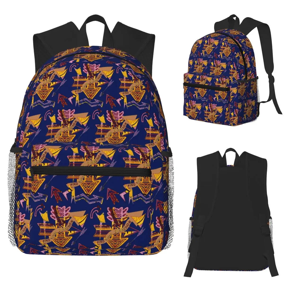 Ethnic Arrows Tribal Art Design Student Backpack School Bag Hiking Travel Daypack for Men Women Fashion Bookbag Shoulder Bags
Ethnic Arrows Tribal Art Design Student Backpack School Bag Hiking Travel Daypack for Men Women Fashion Bookbag Shoulder Bags