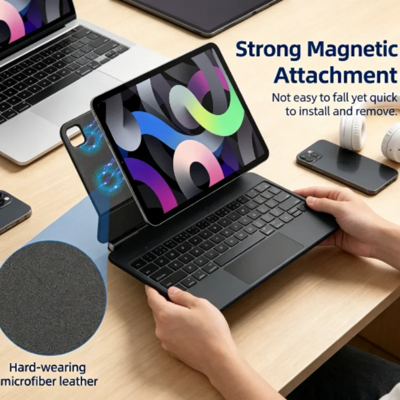 Lightweight Magic Keyboard Folio Cover Smart Spanish German for Xiaomi Pad 7 2024 Mi Pad 7 Pro 11.2 Inch Tablet Case
Lightweight Magic Keyboard Folio Cover Smart Spanish German for Xiaomi Pad 7 2024 Mi Pad 7 Pro 11.2 Inch Tablet Case