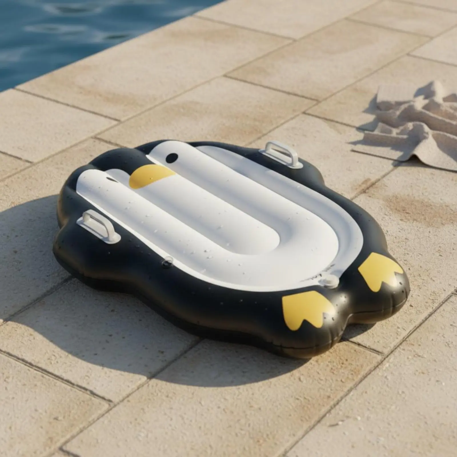 Inflatable Penguin Surfboard Nonstability-Enhanced Design Penguin Ride Mat with Handles Kids Inflatable Surfboard Portable
Inflatable Penguin Surfboard Nonstability-Enhanced Design Penguin Ride Mat with Handles Kids Inflatable Surfboard Portable