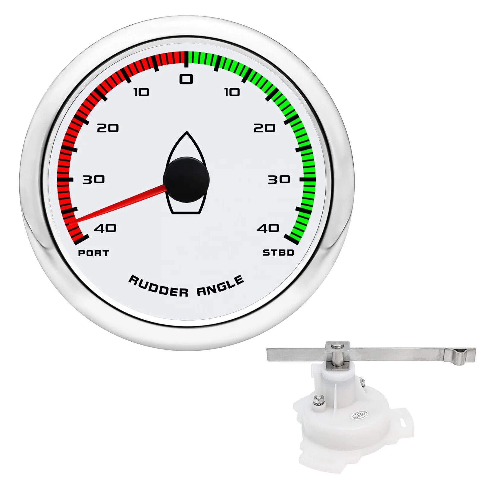 2026 New 85mm Marine Boat Rudder Angle Indicator Meter Signal 0-190ohm Boat Yachts
2026 New 85mm Marine Boat Rudder Angle Indicator Meter Signal 0-190ohm Boat Yachts