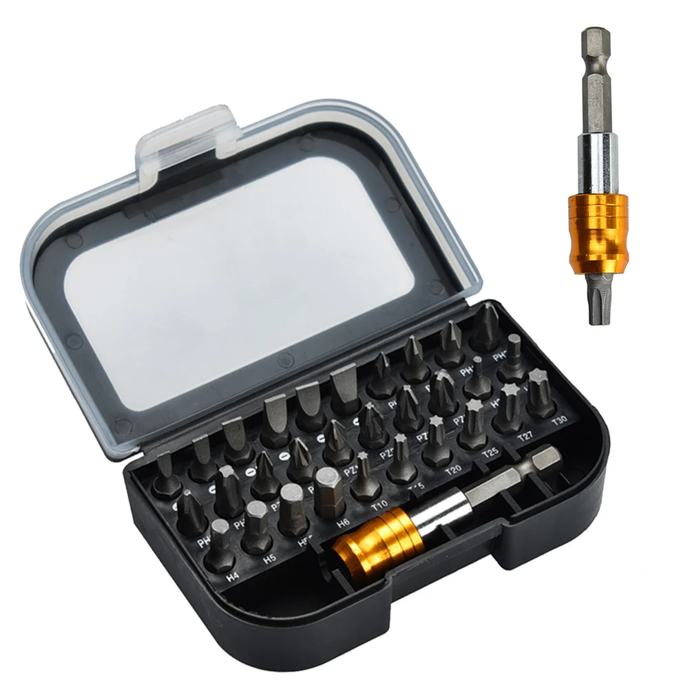 31 шт., набор отверток из легированной стали, шлицевой шестигранный набор инструментов для ремонта безопасности для электроники, ручные инструменты «сделай сам»
31 шт., набор отверток из легированной стали, шлицевой шестигранный набор инструментов для ремонта безопасности для электроники, ручные инструменты «сделай сам»