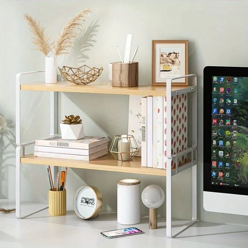 Wood Office Desk Shelf Organizer - Desktop Supplies Cute Dresser Top Organization Storage Rack and Cubicle Decor Aesthetic
Wood Office Desk Shelf Organizer - Desktop Supplies Cute Dresser Top Organization Storage Rack and Cubicle Decor Aesthetic
