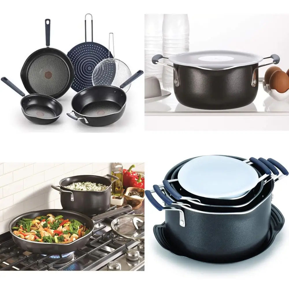 Blue Carbon Steel Pan and Wok Set: 4-Piece, Pre-Seasoned, Natural Nonstick, Healthier Alternative to PFAS/PFOA/PTFE
Blue Carbon Steel Pan and Wok Set: 4-Piece, Pre-Seasoned, Natural Nonstick, Healthier Alternative to PFAS/PFOA/PTFE