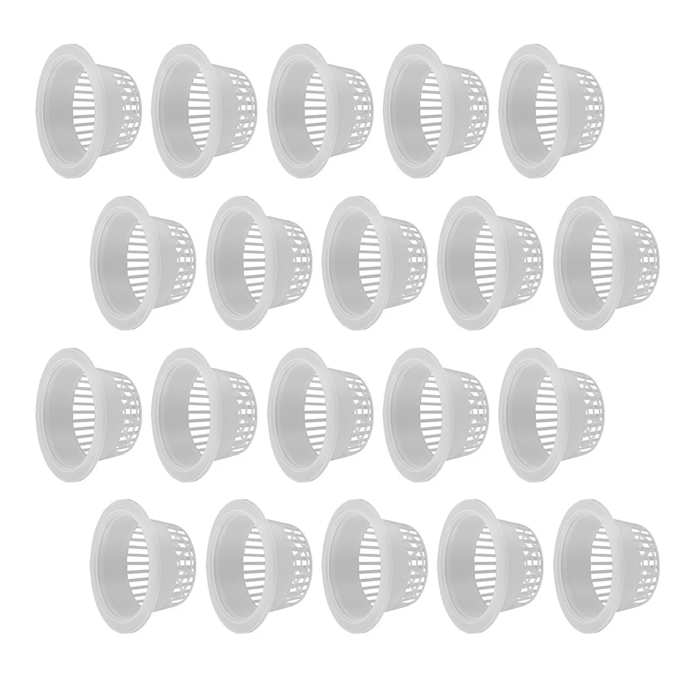 20Pcs Hydroponic Plant Pots Multi Holes Slotted Design Durable Plastic for Orchids Tomatoes Peppers Hydroponic Baskets 
20Pcs Hydroponic Plant Pots Multi Holes Slotted Design Durable Plastic for Orchids Tomatoes Peppers Hydroponic Baskets