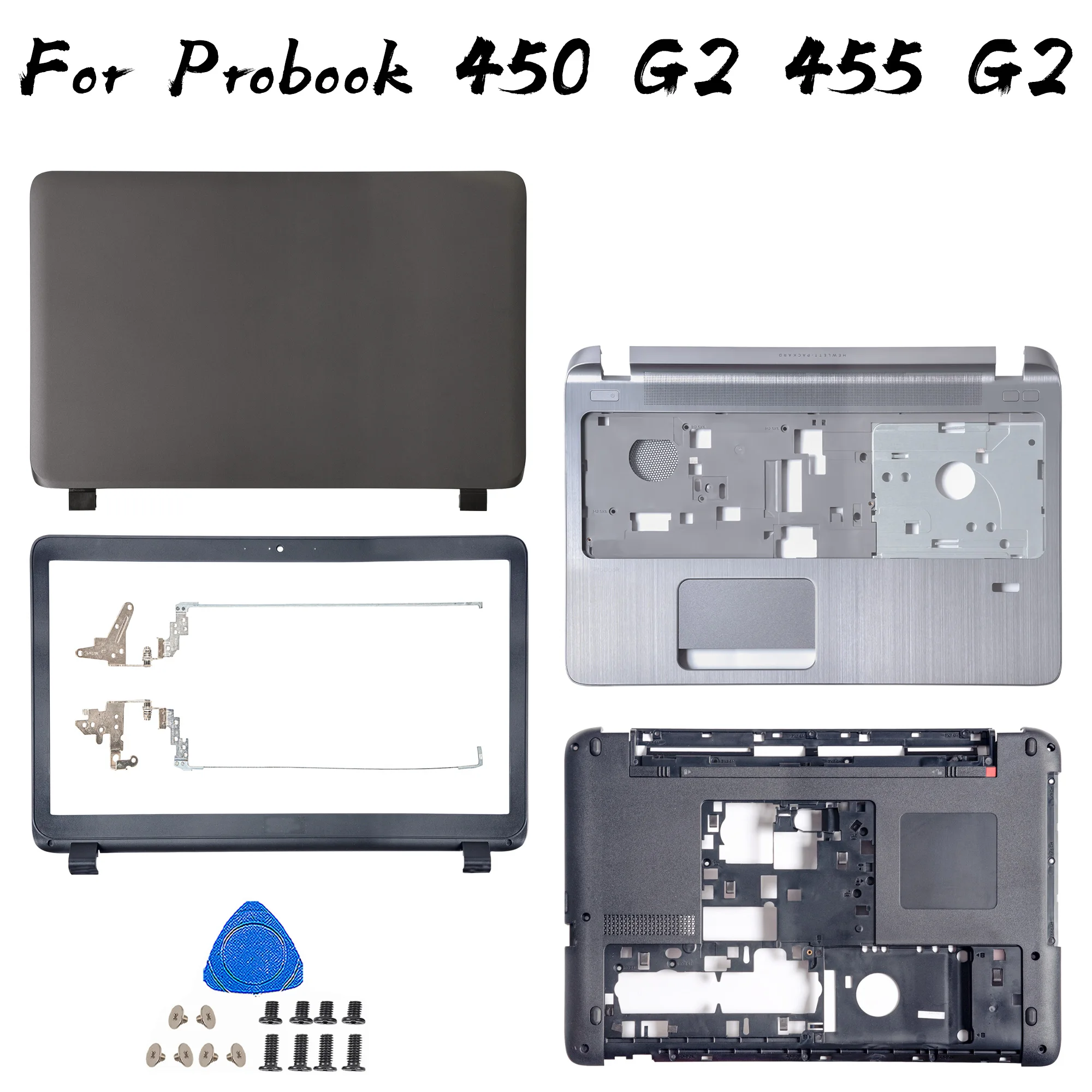 Новый чехол для Probook 450 G2 455 G2, верхняя задняя часть ЖК-дисплея, передняя панель, упор для рук, верхняя нижняя часть корпуса, петли, детали 791689 809421
Новый чехол для Probook 450 G2 455 G2, верхняя задняя часть ЖК-дисплея, передняя панель, упор для рук, верхняя нижняя часть корпуса, петли, детали 791689 809421
