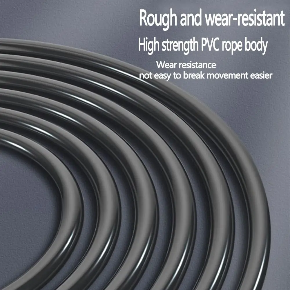 Fitness Adjustable Length Weighted Jump Rope Reusable Portable Heavy Skipping Rope Durable Foam Handles Athletic Rope Children
Fitness Adjustable Length Weighted Jump Rope Reusable Portable Heavy Skipping Rope Durable Foam Handles Athletic Rope Children