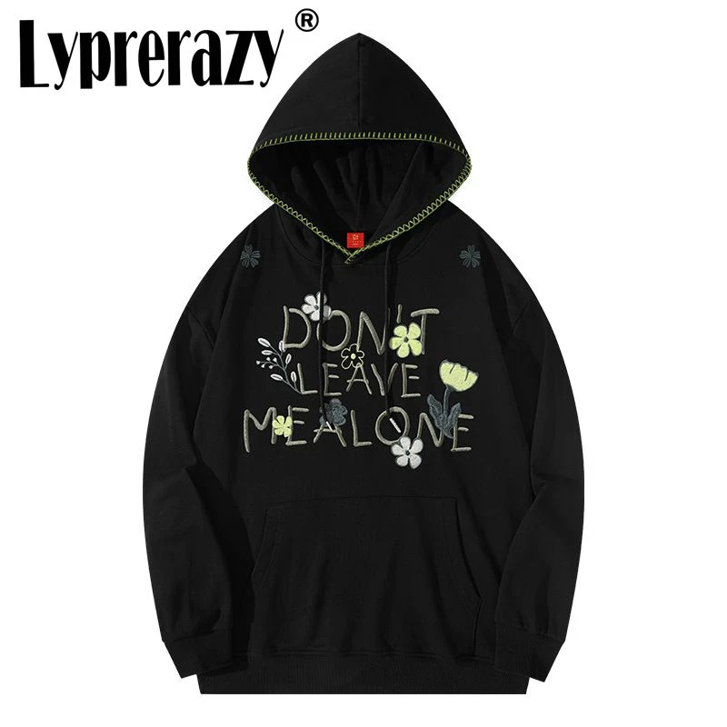 Lyprerazy Свободные толстовки для пар в китайском стиле с меняющими цвет вышитыми буквами Повседневная толстовка с капюшоном
Lyprerazy Свободные толстовки для пар в китайском стиле с меняющими цвет вышитыми буквами Повседневная толстовка с капюшоном