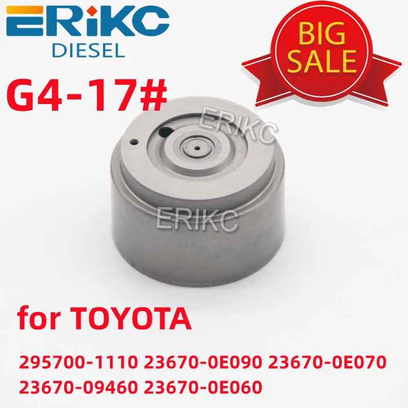 Регулирующий клапан G4, форсунка Common Rail, пластина клапана G4-17 # для TOYOTA 295700 -1110 23670-0E090 23670-0E070 23670-09460 23670-0E060
Регулирующий клапан G4, форсунка Common Rail, пластина клапана G4-17 # для TOYOTA 295700 -1110 23670-0E090 23670-0E070 23670-09460 23670-0E060