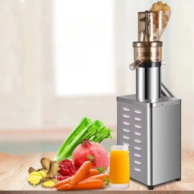 High Juice Yield Stainless Steel Shaft Healthy Orange Juice Cold Press Commercial Juicer Machine
High Juice Yield Stainless Steel Shaft Healthy Orange Juice Cold Press Commercial Juicer Machine