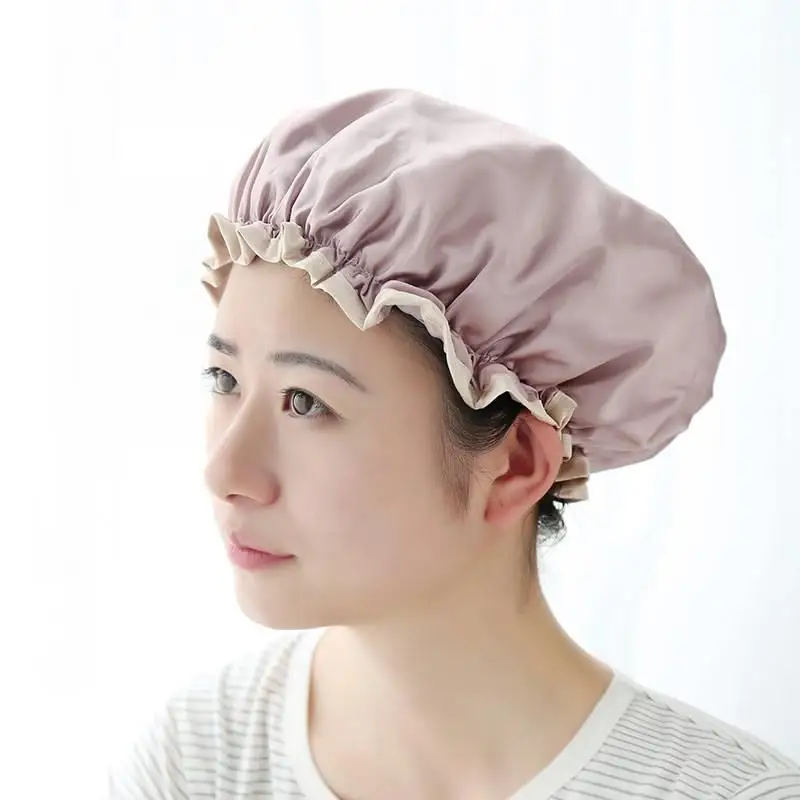 Double Layer Waterproof Bath Cap for Women Shower Hair Cover Headphones Oil Proof Bath Hat Personal Hygiene Cleaning Tools
Double Layer Waterproof Bath Cap for Women Shower Hair Cover Headphones Oil Proof Bath Hat Personal Hygiene Cleaning Tools