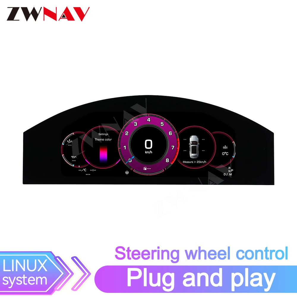 Цифровая приборная панель Linux с HD LCD-дисплеем премиум-класса для Volkswagen Phaeton 2004-2015, цифровой спидометр
Цифровая приборная панель Linux с HD LCD-дисплеем премиум-класса для Volkswagen Phaeton 2004-2015, цифровой спидометр