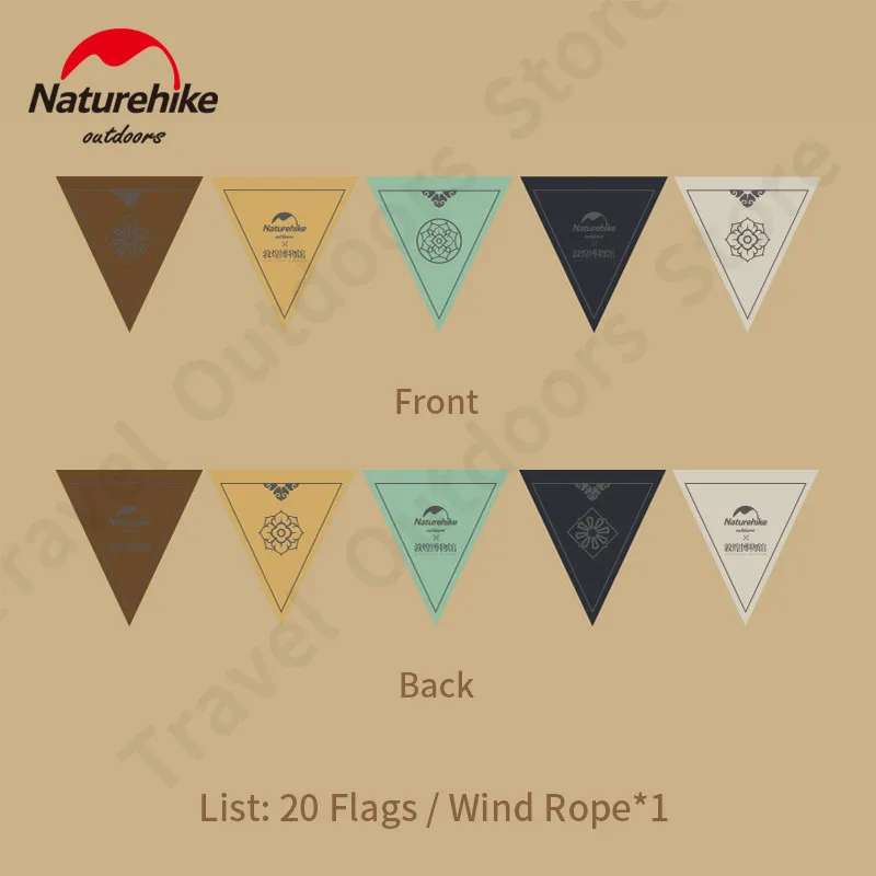 Naturehike x Dunhuang Joint Camping Decorative Pennant Adjustable Distance 6m Wind Rope 20 Flags Birthday Wedding Party Ornament
Naturehike x Dunhuang Joint Camping Decorative Pennant Adjustable Distance 6m Wind Rope 20 Flags Birthday Wedding Party Ornament