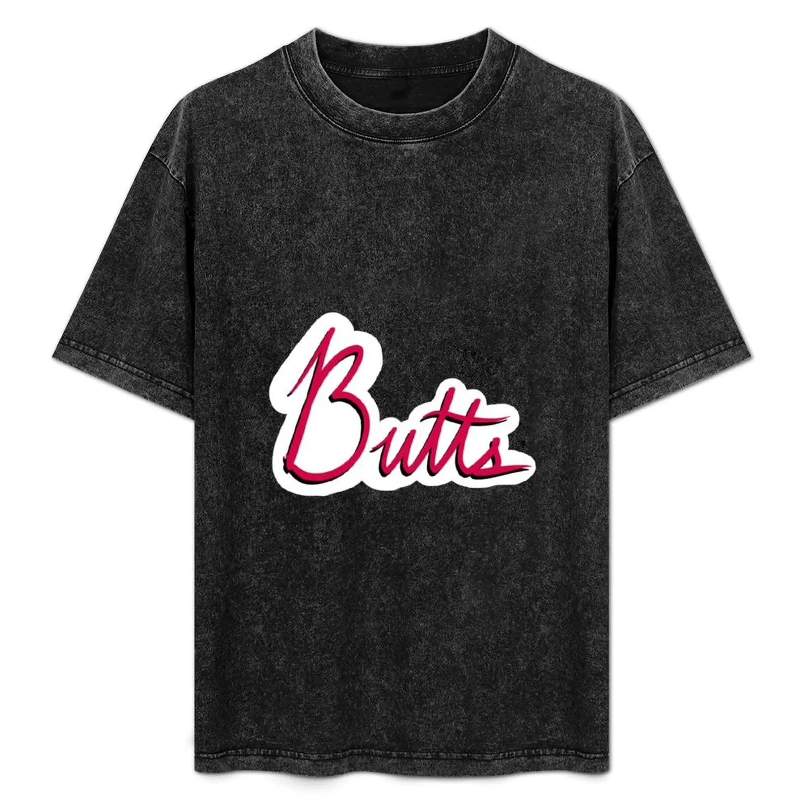 Butts, with Shadow and White Border T-Shirt Utility Work Short Sleeve Top
Butts, with Shadow and White Border T-Shirt Utility Work Short Sleeve Top