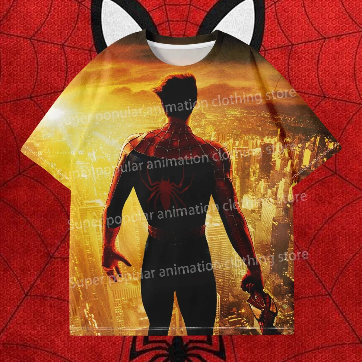 Children's Clothing Marvel Cosplay Spider-Man Man T-shirts 3D Printed Avengers Boys Tops Casual Sports Summer Short Sleeves
Children's Clothing Marvel Cosplay Spider-Man Man T-shirts 3D Printed Avengers Boys Tops Casual Sports Summer Short Sleeves