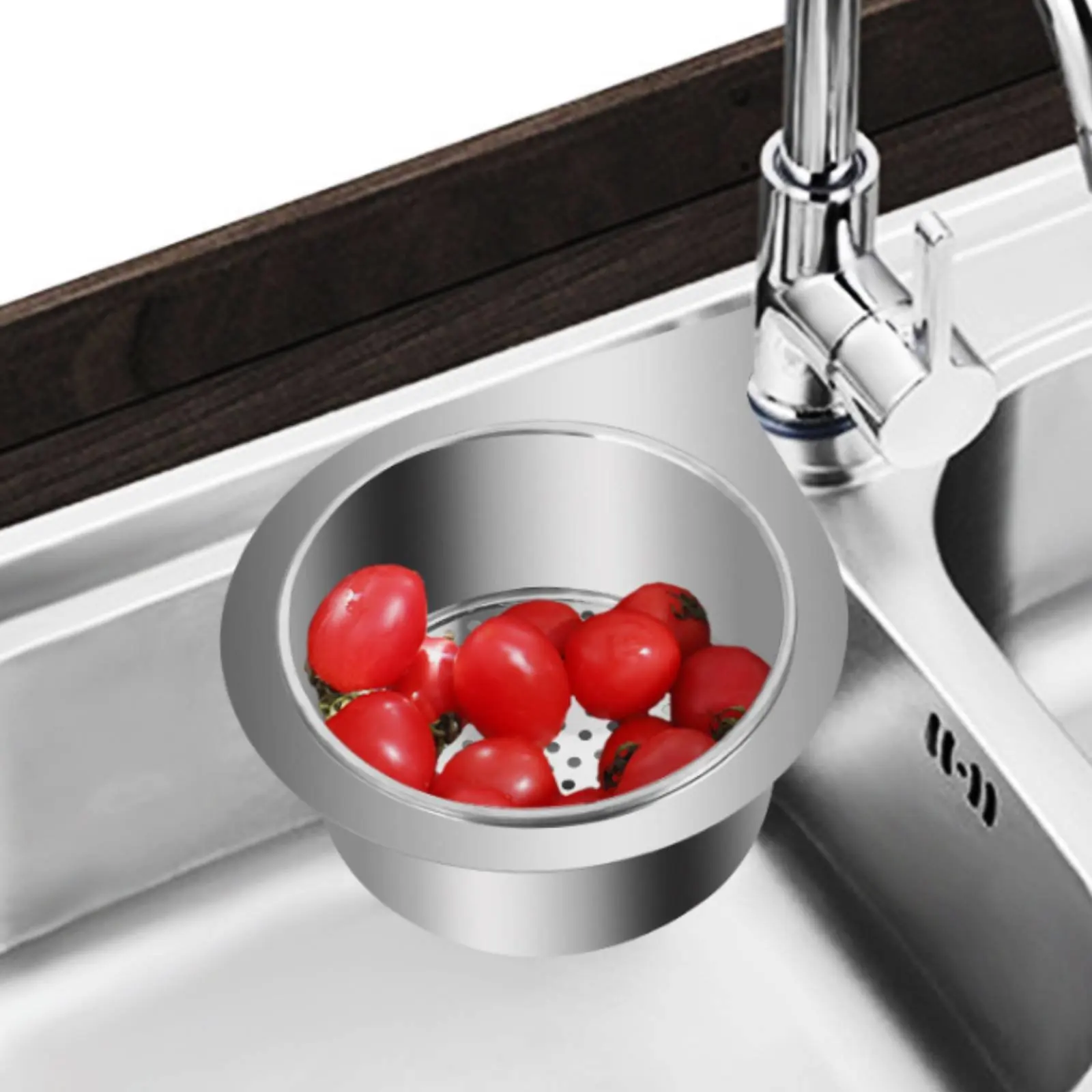 Hanging Sink Strainer Container Easy to Clean Swan Sink Drainer Space Saving Versatile
Hanging Sink Strainer Container Easy to Clean Swan Sink Drainer Space Saving Versatile