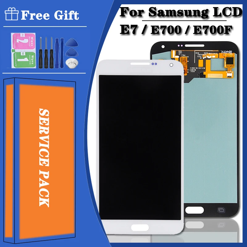 Новый ЖК-дисплей для Samsung E7 сенсорный экран дигитайзер для Samsung E7 E700F E700H E700M 7000 сменная сборка
Новый ЖК-дисплей для Samsung E7 сенсорный экран дигитайзер для Samsung E7 E700F E700H E700M 7000 сменная сборка