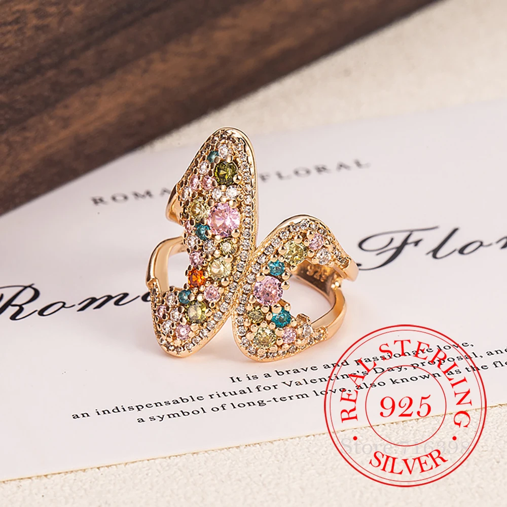 925 Sterling Silver Jewelry Irregular Hollow Colorful Crystal Finger Rings for Women Wedding Party Jewelry For Girls Friend Gift
925 Sterling Silver Jewelry Irregular Hollow Colorful Crystal Finger Rings for Women Wedding Party Jewelry For Girls Friend Gift
