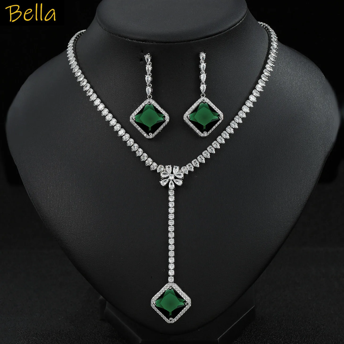 jewelry set 2pcs necklace earrings for women dinner party wedding jewelry zirconia green square block pendant anniversary gift
jewelry set 2pcs necklace earrings for women dinner party wedding jewelry zirconia green square block pendant anniversary gift