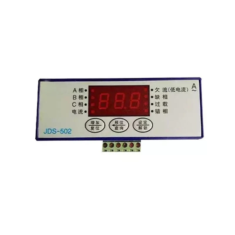 Genuine 502 503 motor comprehensive protector, phase loss, overcurrent and overload, with phase sequence
Genuine 502 503 motor comprehensive protector, phase loss, overcurrent and overload, with phase sequence