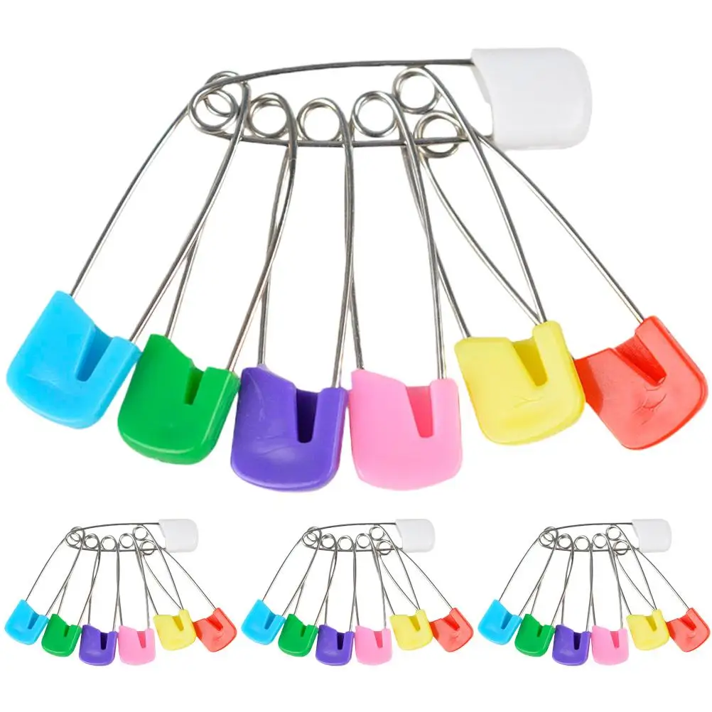50 Pcs Child Safety Pins Large Baby Nappy Diapers Bibs Clothing for Babies Clothes Fastener
50 Pcs Child Safety Pins Large Baby Nappy Diapers Bibs Clothing for Babies Clothes Fastener