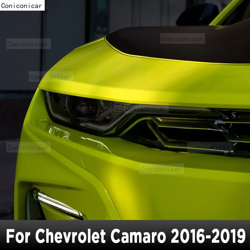 2 Pcs Car Headlight Protective Film Protection Transparent Black TPU Sticker For Chevrolet Camaro 2016-2019 SS Accessories
2 Pcs Car Headlight Protective Film Protection Transparent Black TPU Sticker For Chevrolet Camaro 2016-2019 SS Accessories