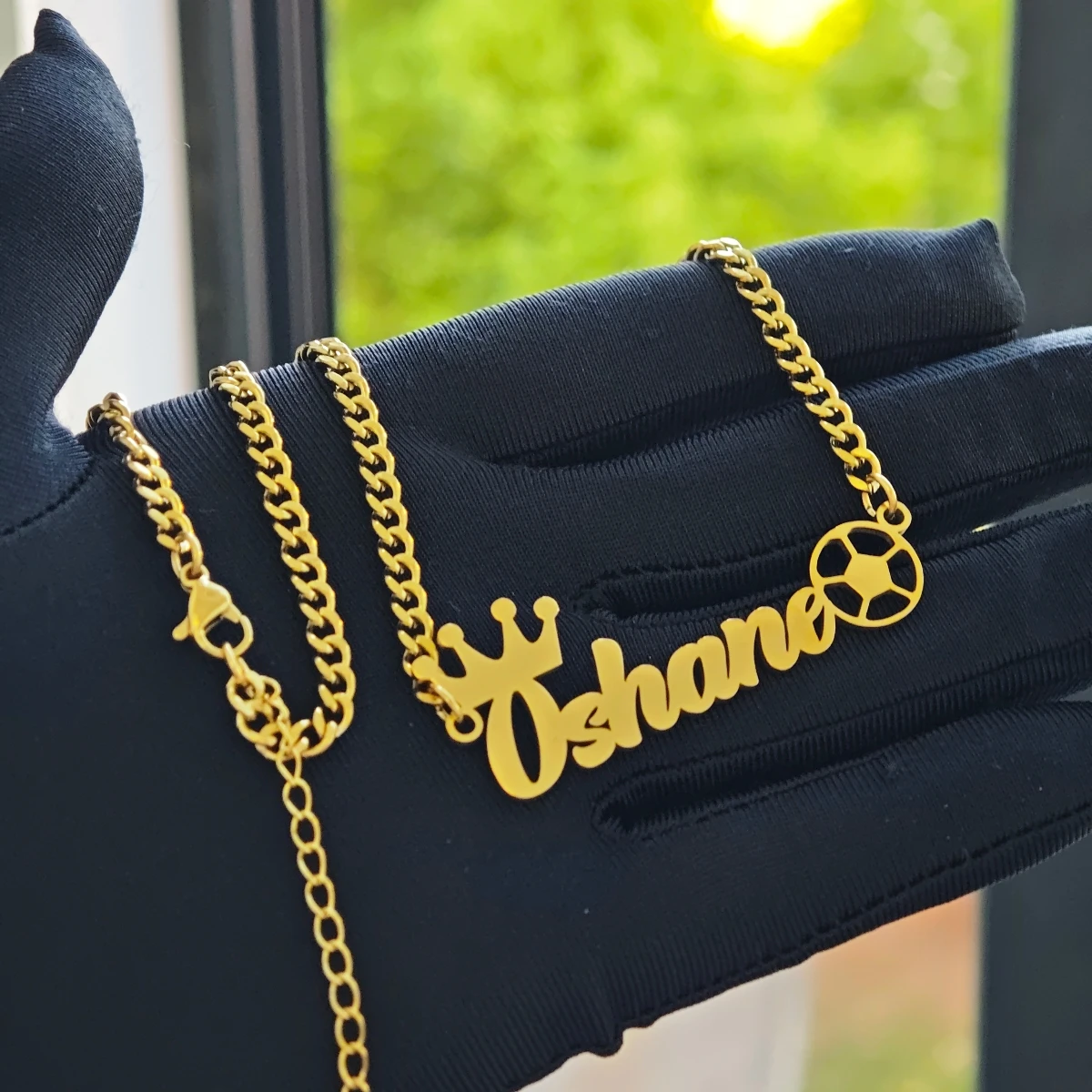 ustomized Stainless Steel Necklace Ball Necklace Customized Nameplate Necklace Christmas Gift For Family Free Gift Box
ustomized Stainless Steel Necklace Ball Necklace Customized Nameplate Necklace Christmas Gift For Family Free Gift Box