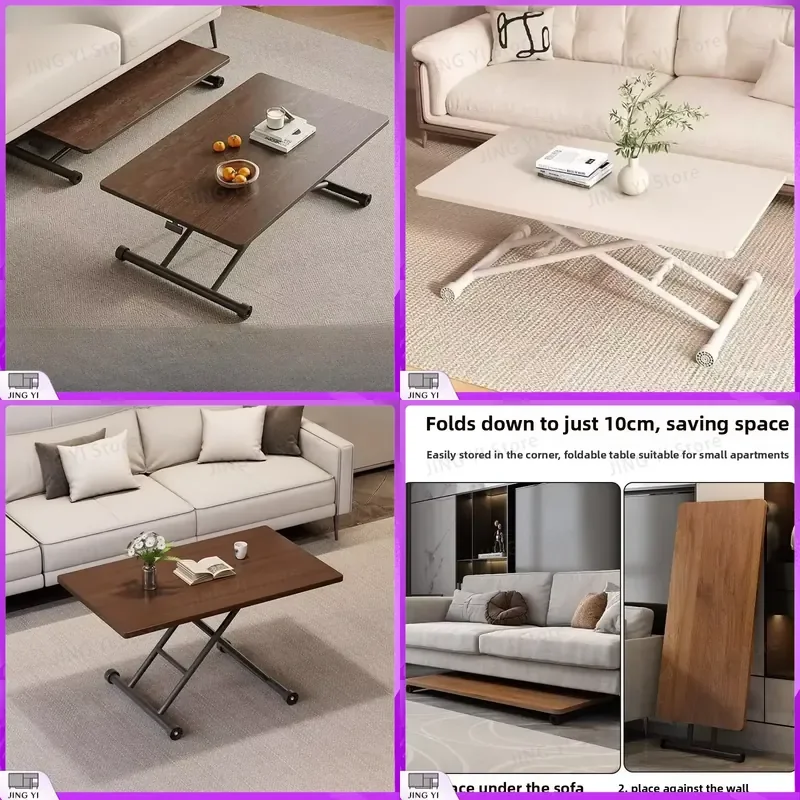 Electric Height Adjustable Folding Dining Table for Living Room Office Desk Space Saving Movable Dual Purpose Table
Electric Height Adjustable Folding Dining Table for Living Room Office Desk Space Saving Movable Dual Purpose Table
