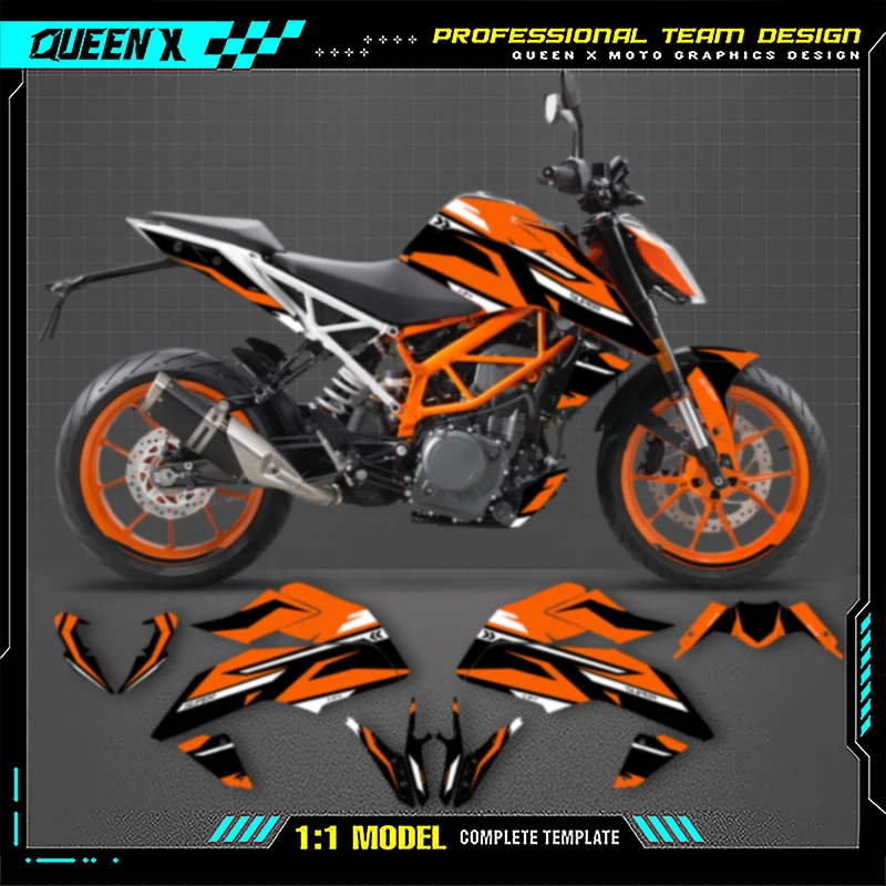 Queen X MOTOR Graphics Decals Sticker Kits Custom For KTM DUKE 2020 2019 2018 2017 125 390 Motorcycle Accessories Numer Name 016
Queen X MOTOR Graphics Decals Sticker Kits Custom For KTM DUKE 2020 2019 2018 2017 125 390 Motorcycle Accessories Numer Name 016