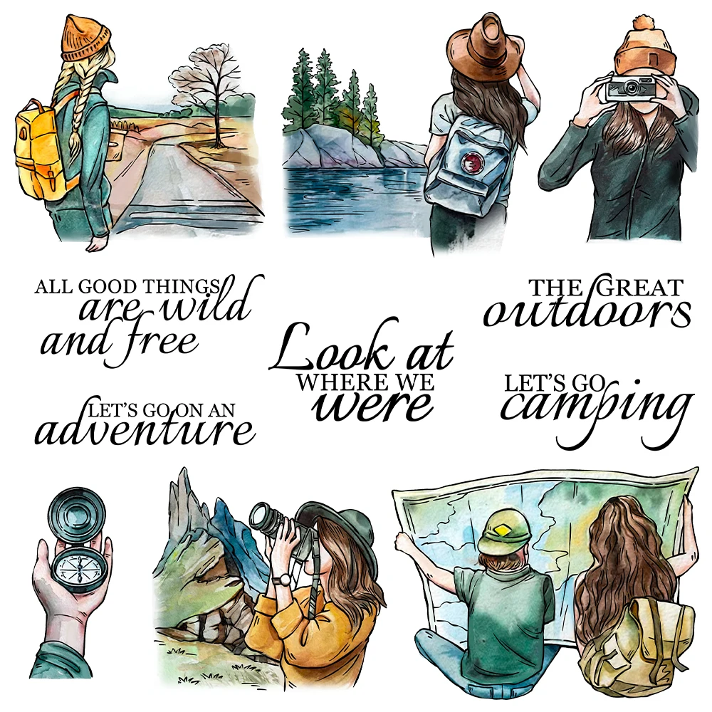 Mangocraft Summer Outdoor Camping Clear Stamps DIY Scrapbooking Supplies Silicone Stamps For Cards Making Paper Albums Decor
Mangocraft Summer Outdoor Camping Clear Stamps DIY Scrapbooking Supplies Silicone Stamps For Cards Making Paper Albums Decor