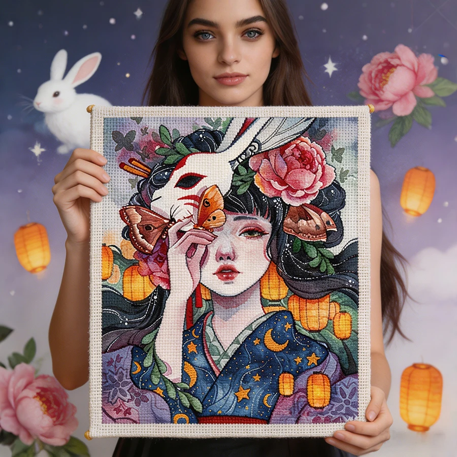 2026 New style girl Cross Stitch Kit DIY Embroidery Home Wall Decor Gift Handmade Material Frameless Semi-Finished
2026 New style girl Cross Stitch Kit DIY Embroidery Home Wall Decor Gift Handmade Material Frameless Semi-Finished