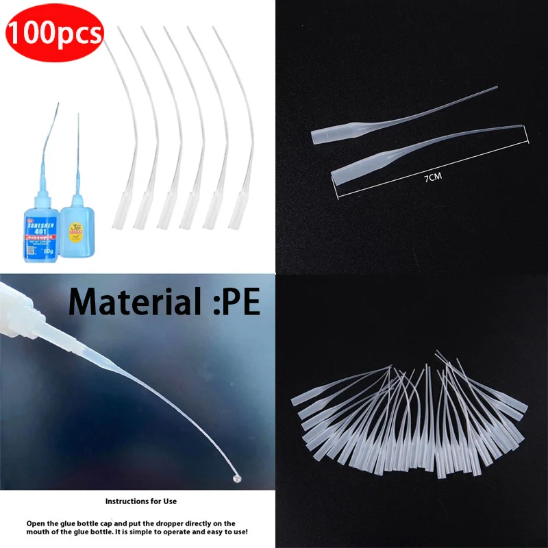 100pcs new PE Plastic Glue Micro-Tips Glue Tips Glue Extender Precision CA Glue Applicator for Arts Crafts Hobby Projects Guitar
100pcs new PE Plastic Glue Micro-Tips Glue Tips Glue Extender Precision CA Glue Applicator for Arts Crafts Hobby Projects Guitar