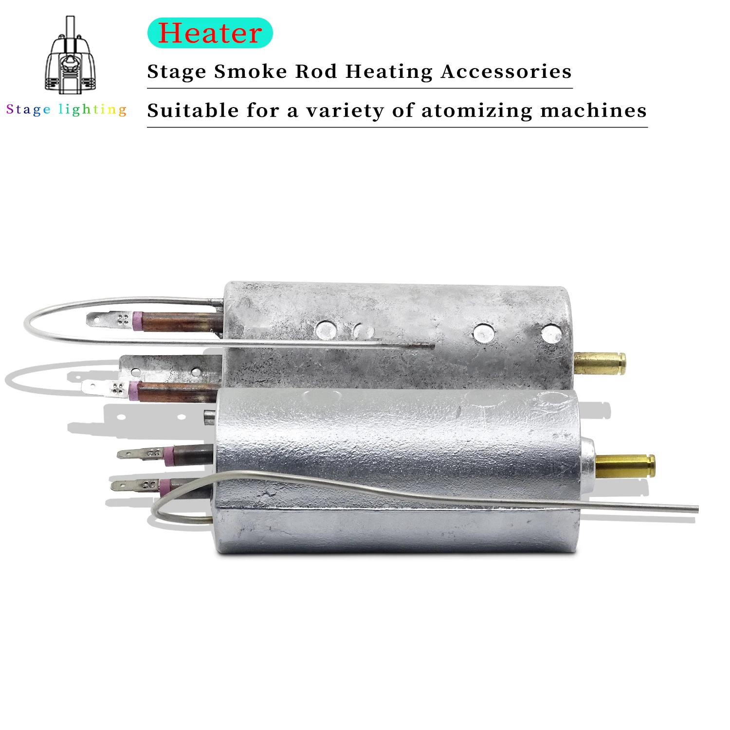1500W Fog Machine Heating Rod Stage Fog Machine Spare Parts Disinfection Atomizer Sprayer Heating Rod
1500W Fog Machine Heating Rod Stage Fog Machine Spare Parts Disinfection Atomizer Sprayer Heating Rod