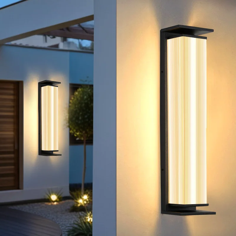 LED Modern Outdoor Waterproof Wall Lamp Simple Home Lighting Fixtures for Courtyards Gardens Villas Terraces Doorways Corridors
LED Modern Outdoor Waterproof Wall Lamp Simple Home Lighting Fixtures for Courtyards Gardens Villas Terraces Doorways Corridors