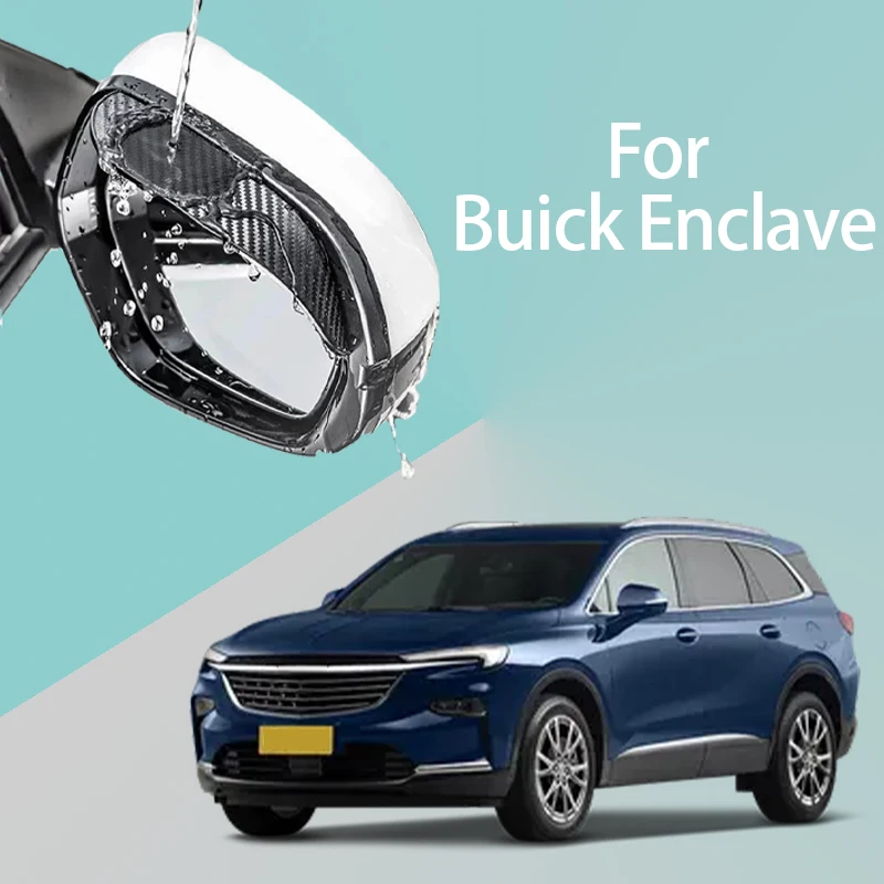 For Buick Enclave car rearview mirror rain brow thickened carbon fiber texture rearview mirror rain brow
For Buick Enclave car rearview mirror rain brow thickened carbon fiber texture rearview mirror rain brow