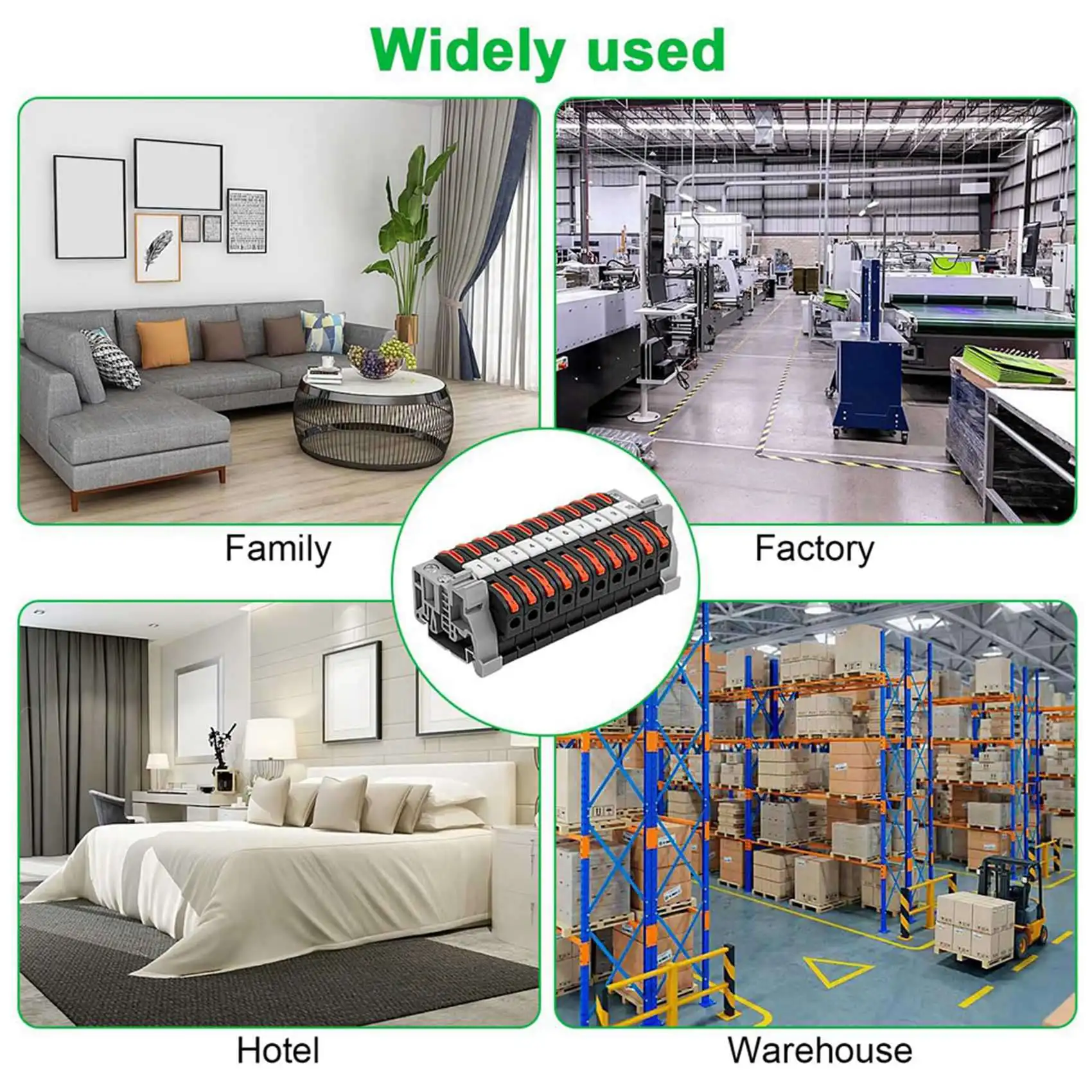 A01K-упаковка из 80 клемм на DIN-рейку, клеммы на DIN-рейку 0,08–4 мм2 PCT-211, комплект черных клеммных колодок, электрический соединительный блок
A01K-упаковка из 80 клемм на DIN-рейку, клеммы на DIN-рейку 0,08–4 мм2 PCT-211, комплект черных клеммных колодок, электрический соединительный блок