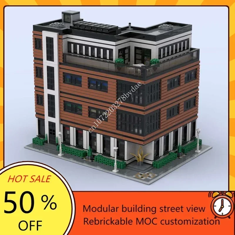 9608PCS Customized Custom MOC Apartments street view Set Education Assembly Puzzle Children birthday toys kids Christmas gifts
9608PCS Customized Custom MOC Apartments street view Set Education Assembly Puzzle Children birthday toys kids Christmas gifts