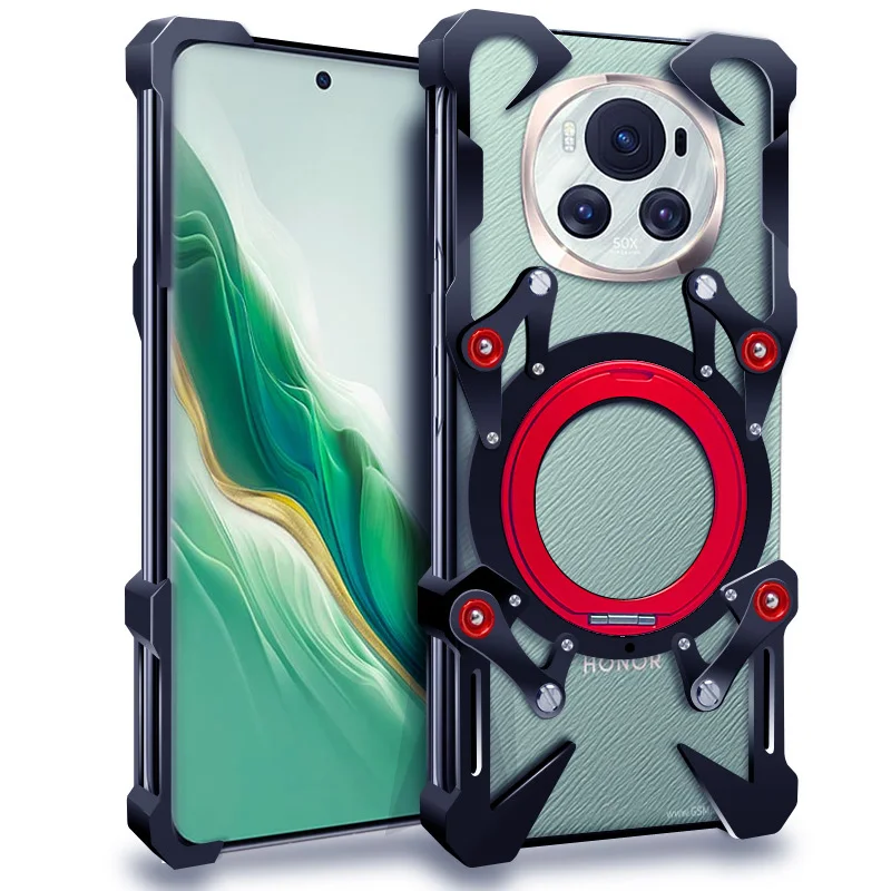Zimon Luxury Armor Metal Aluminum Phone Bumper For Honor Magic 8 7 6 Pro Rsr Lite Cover Mechanical Purely Handmade Skull Case
Zimon Luxury Armor Metal Aluminum Phone Bumper For Honor Magic 8 7 6 Pro Rsr Lite Cover Mechanical Purely Handmade Skull Case