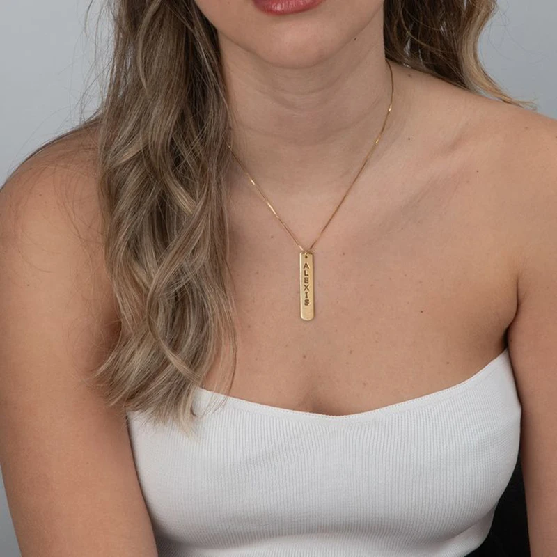 New Customized Letter Name Necklace Pendant Luxury Stainless Steel Hollow Clavicle Chain Female Jewelry Valentine's Day Gift
New Customized Letter Name Necklace Pendant Luxury Stainless Steel Hollow Clavicle Chain Female Jewelry Valentine's Day Gift