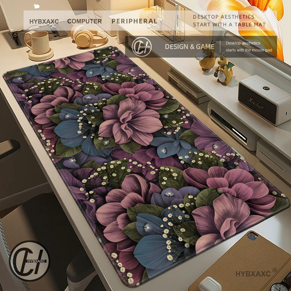 Retro Floral Design Large Mouse Pad Non-Slip Laptop Game Mousepad Durable Desktop Mat for Gaming Office Decorative Mice Cushions
Retro Floral Design Large Mouse Pad Non-Slip Laptop Game Mousepad Durable Desktop Mat for Gaming Office Decorative Mice Cushions