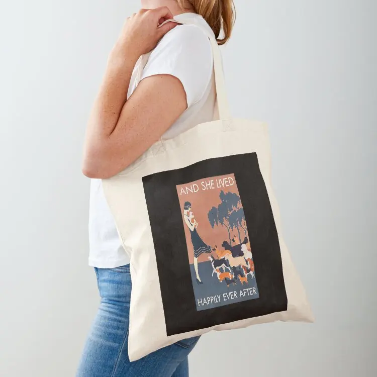 And She Lived Happily Ever After - Graphics Girl Love Dog For Ladies Tote Bag hand bags tote bag men's 
And She Lived Happily Ever After - Graphics Girl Love Dog For Ladies Tote Bag hand bags tote bag men's