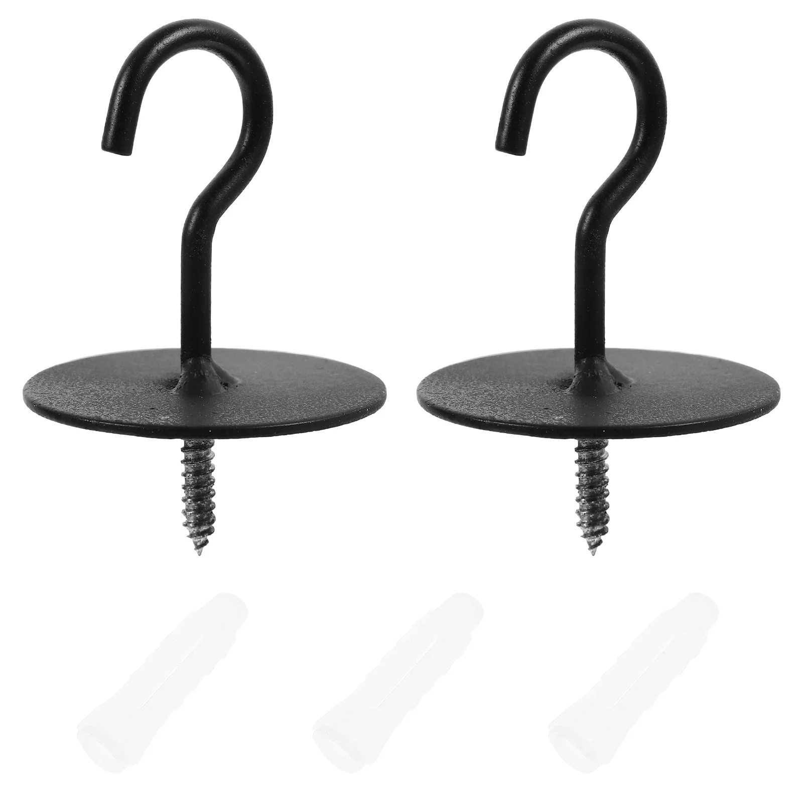 2 Pcs Hook up Ceiling Wall-mounted Mosquito Net Iron Heavy Duty Hooks for Hanging Hanger Plant Baskets
2 Pcs Hook up Ceiling Wall-mounted Mosquito Net Iron Heavy Duty Hooks for Hanging Hanger Plant Baskets